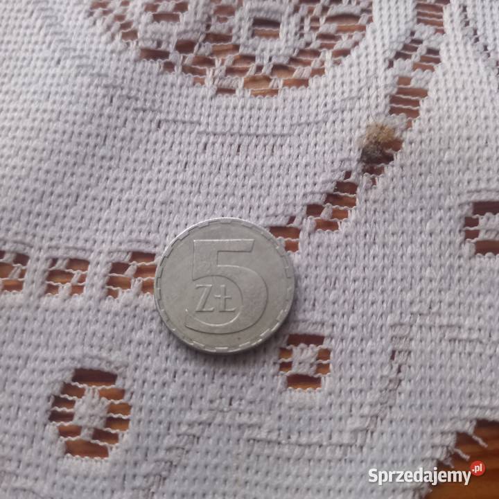 Moneta 5zl 1990 Mrozy
