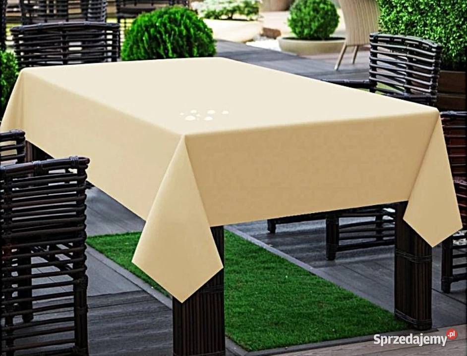 Obrus na stół 150x200 plamoodporny wodoodporny Nowa Sól