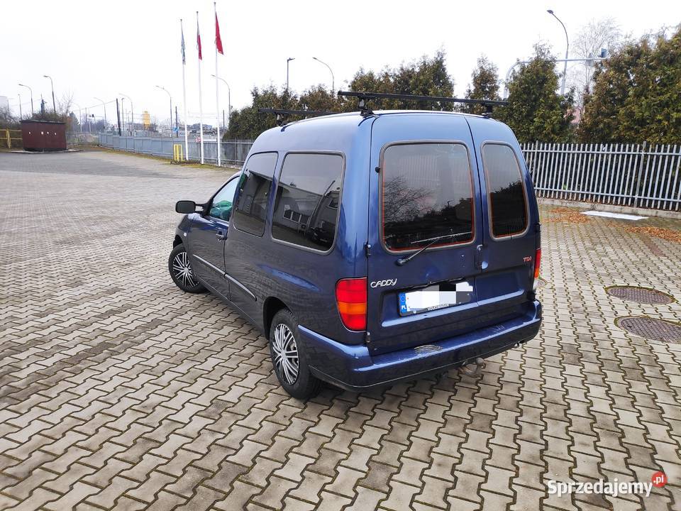 VW caddy 19 SDI idealny stan kubełkowe fotele Dąbrowa Górnicza