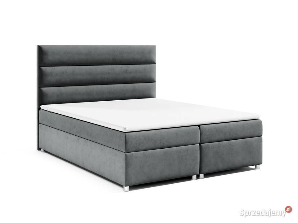 Dwuosobowe kontynentalne łóżko z materacem K1 140cm Baranów sprzedam