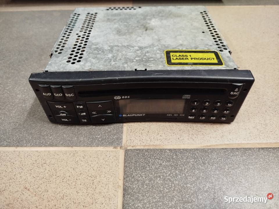Radio samochodowe Blaupunkt Kiel RD 104 osobowe Sprzęt audio fabryczny Dylągówka
