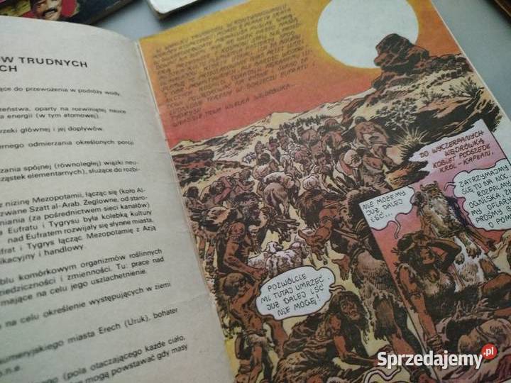 Zestaw komiksów z czasów PRL Zgierz