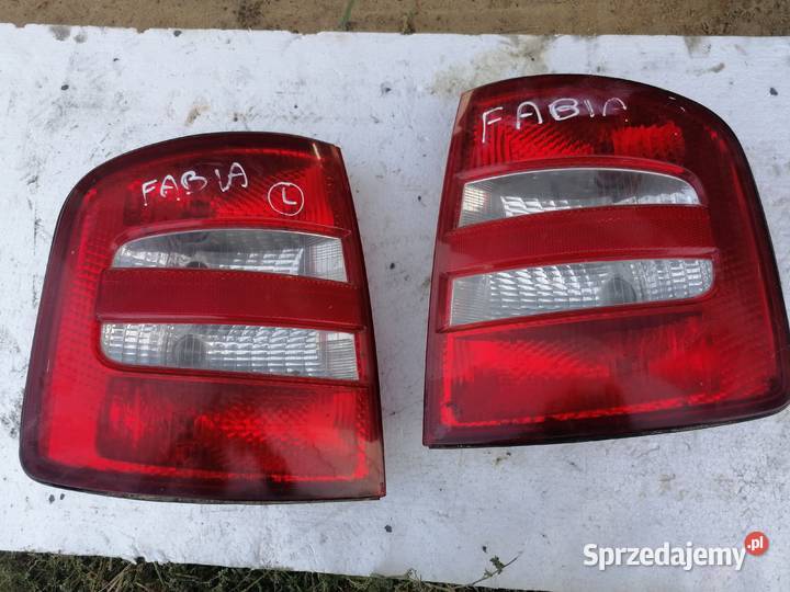 Lampy Tył Komplet Skoda Fabia 1 I