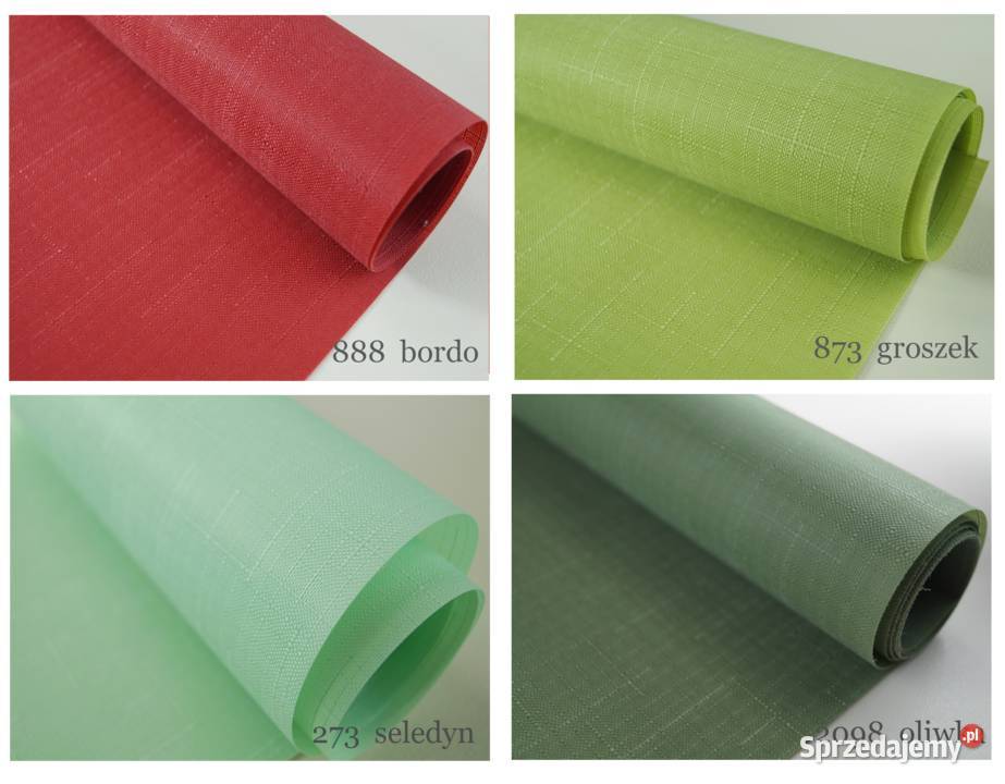 Tkanina materiał na rolety do rolet wewnętrznych Lublin