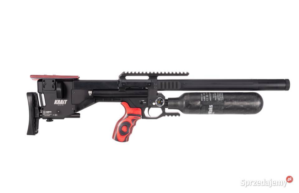 031 Wiatrówka AirMaks Krait L 55mm Red Lamino wielkopolskie Trzcianka sprzedam