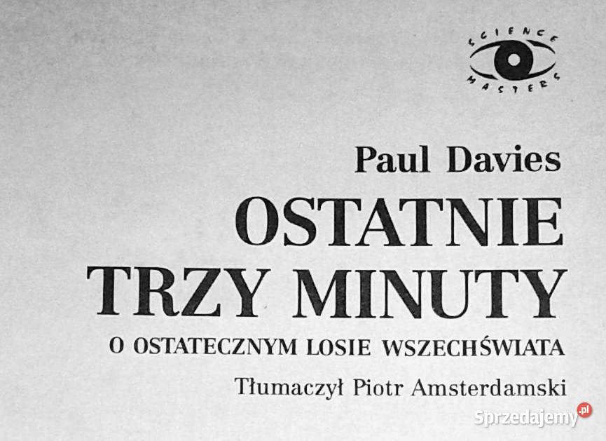Ostatnie trzy minuty Paul Davies Chełm