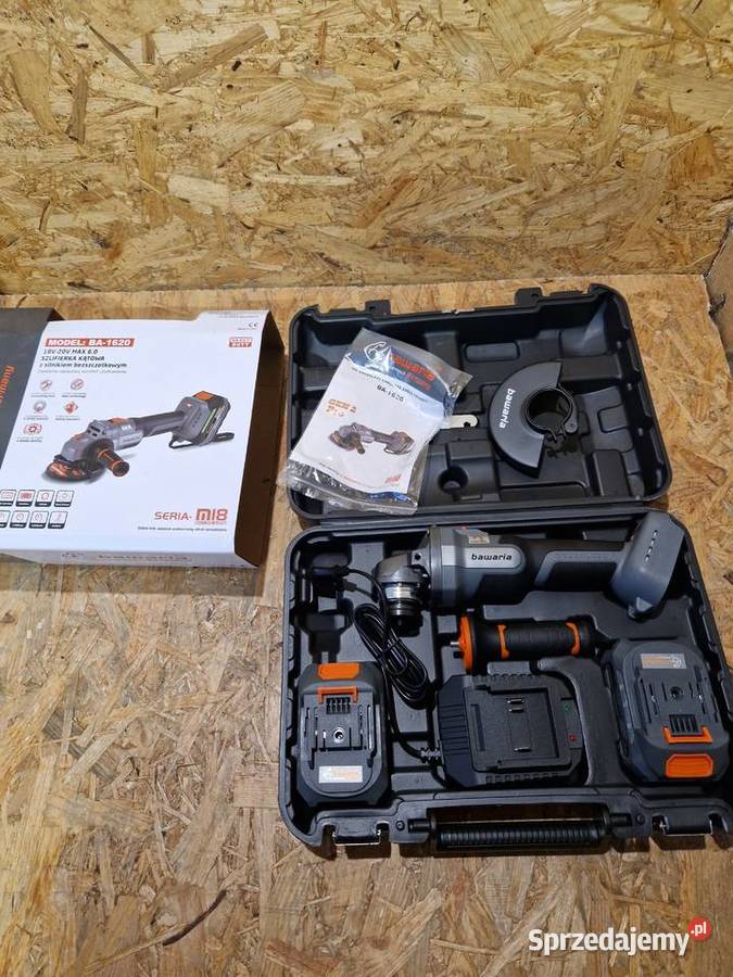 SZLIFIERKA KĄTOWA bawaria BEZ SZCZOTKOWA 60 ah wielkopolskie