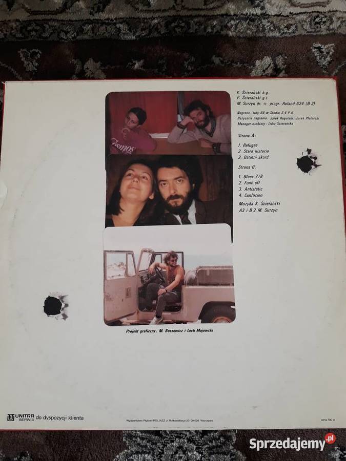 z kolekcji polskiego jazz rocka ŚCIERAŃSKI podkarpackie