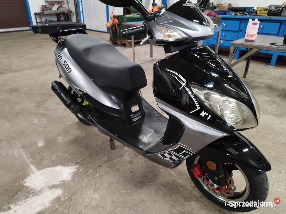 Skuter Zipp quantum GP 500 5080 zarejestrowany w Polsce pomorskie Wejherowo