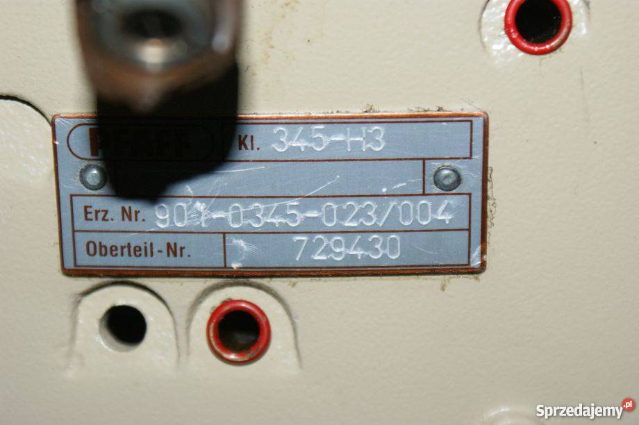 Ramieniówka Pfaff 345H3 Potrójny Durkopp Adler Produkcja dolnośląskie Wałbrzych