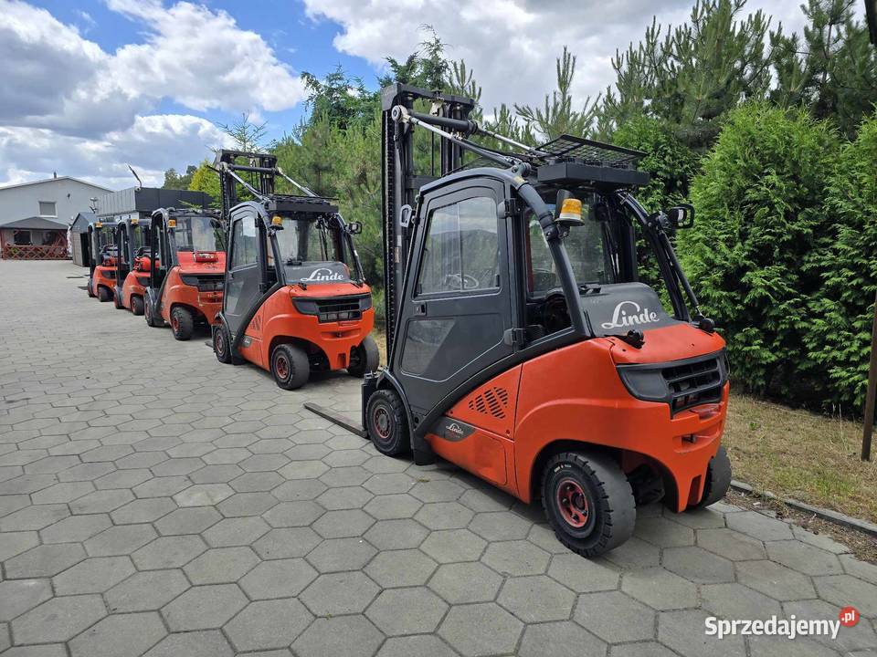 LINDE H25T02 KABINA KLIMATYZACJA wielkopolskie Godziesze Małe