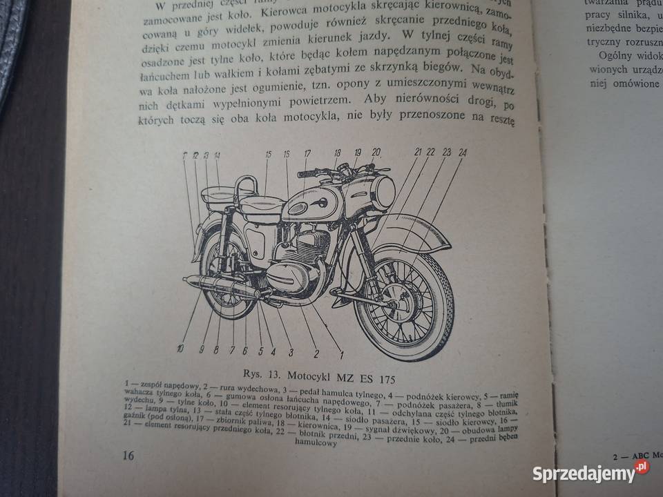 ABC motocyklisty poradnik 1962r Pozostałe Siewierz
