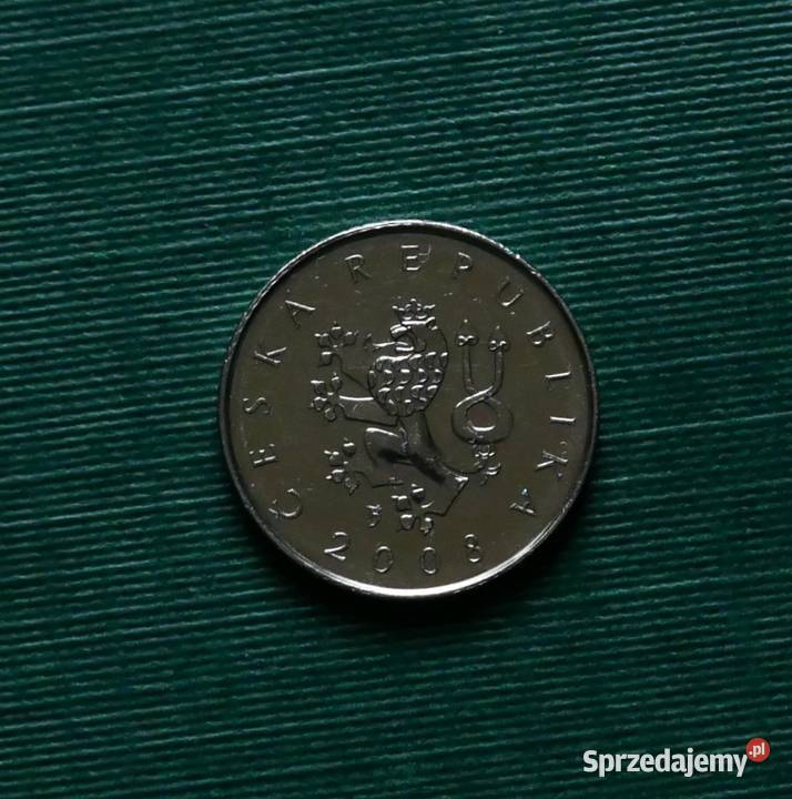 CZECHY 1 korona 2008r Numizmatyka