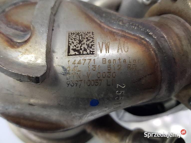 CHŁODNICZKA SPALIN SKODA OCTAVIA III 04L131512BR Lipno