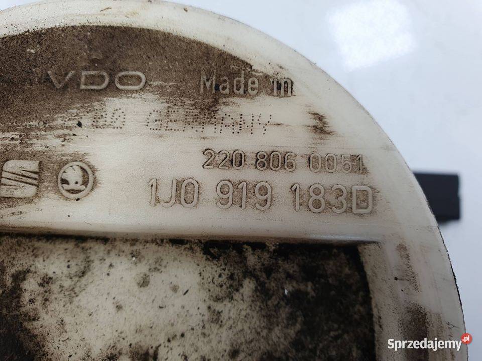 POMPKA PALIWOWA SKODA OCTAVIA I 1J0919183D kujawsko-pomorskie Lipno