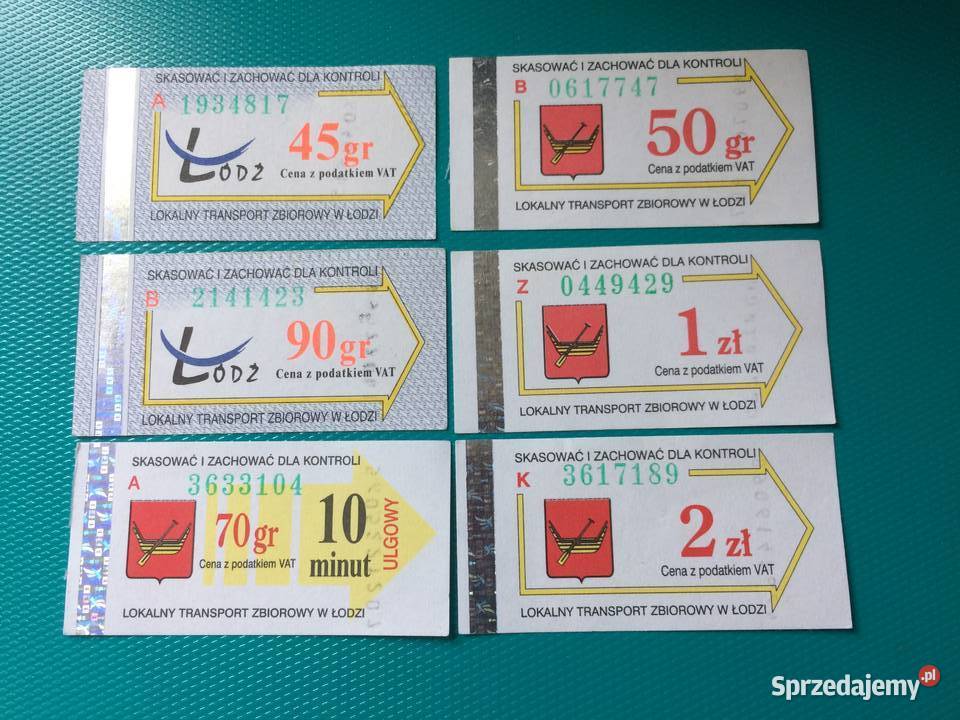900 Bilety Komunikacji Łódź