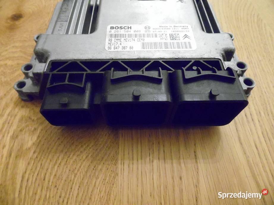 KOMPUTER 207 SW 9663193580 BOSCH Gniezno