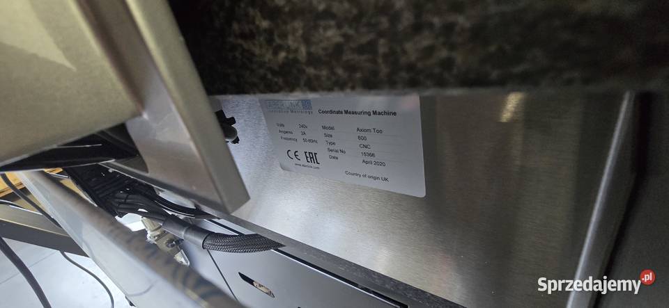 Maszyna współrzędnościowa pomiarowa Produkcja