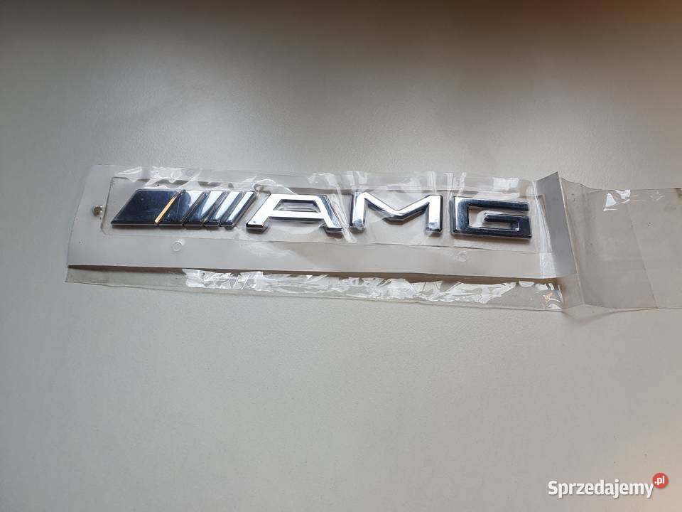 MERCEDES AMG ZNACZEK EMBLEMAT LOGO NAPIS KLAPY Międzychód