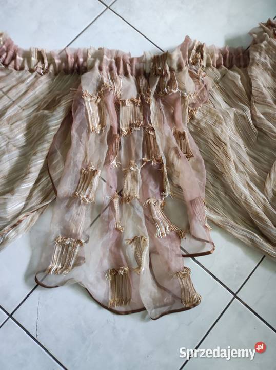 lambrekin firana firanka ozdoba okna stora tiul Kielce