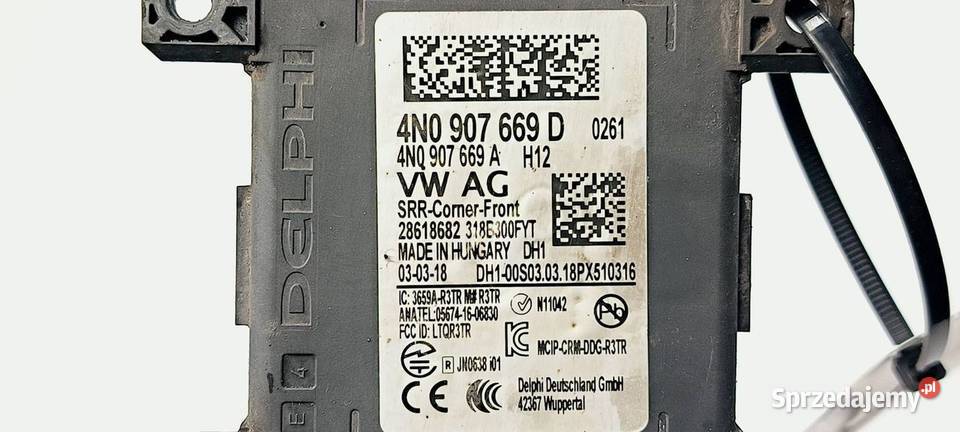 MODUŁ AUDI A8 L D5 4N 4N0907669D ASYSTENT ZMIANY Lipno