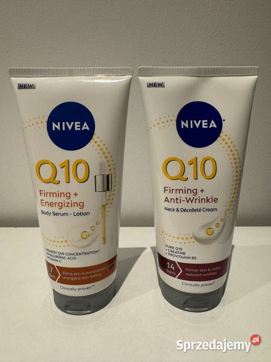 Zestaw Ujędrniający Nivea Q10 serumbalsam do Poznań