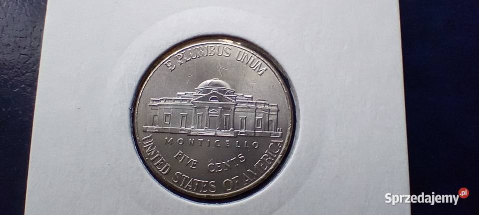 Stare monety 5 cent 2019 USA Lesko sprzedam