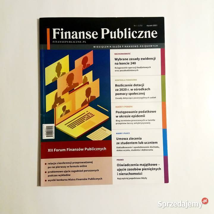 Finanse Publiczne 1 Styczeń 2021 Książki i Podręczniki łódzkie Łódź