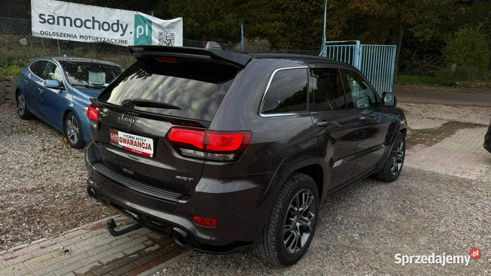 Jeep Grand Cherokee SRT 64V8 gaz wersja wersja podgrzewane fotele Gdańsk