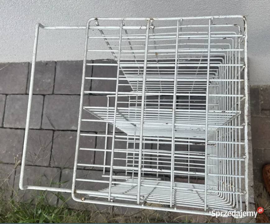 Kosz metalowy na butelki z lat PRLu Pozostałe Łódź