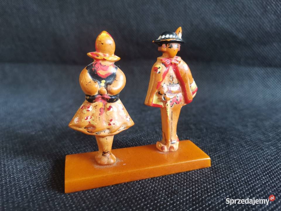 Stary bakelit PRL Góral i Góralka Katowice