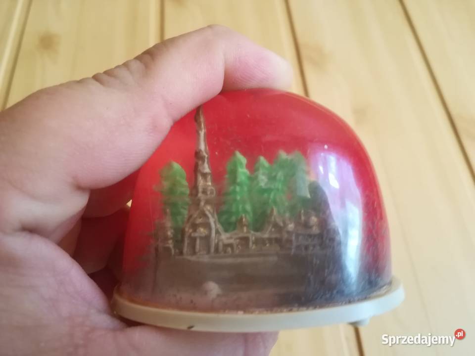 Kula śnieżna retro vintage PRL mazowieckie