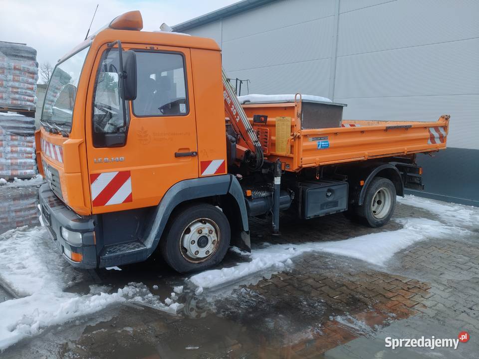 Man LE 8140 Wywrotka HDS Krzeszów