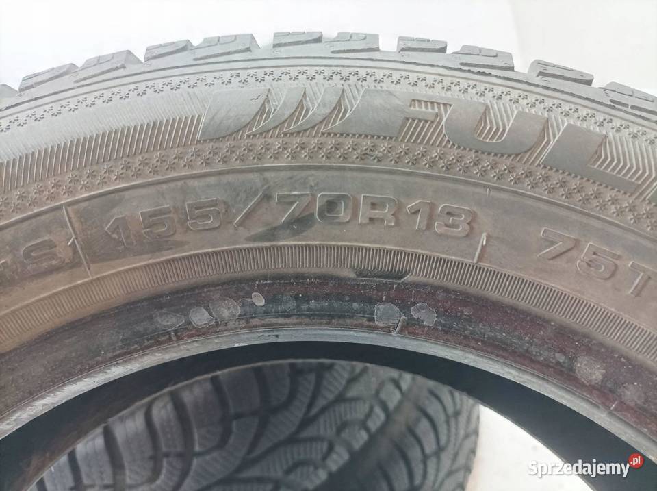 4x OPONA ZIMOWA FULDA 15570R13 391652 391654 sprzedam