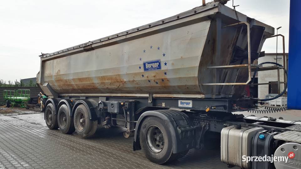 Naczepa wywrotka patelnia 27 m3 Berger N31 Wywrotki Sochaczew