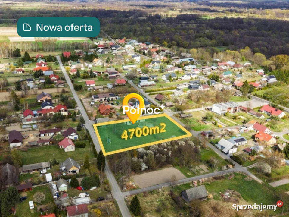 Na sprzedaż działka 4700m2 w centrum Sławatycz Sławatycze sprzedam
