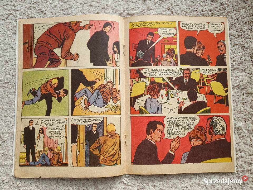 Kapitan Żbik Podwójny Mat wydanie 1 1970 Gdynia sprzedam