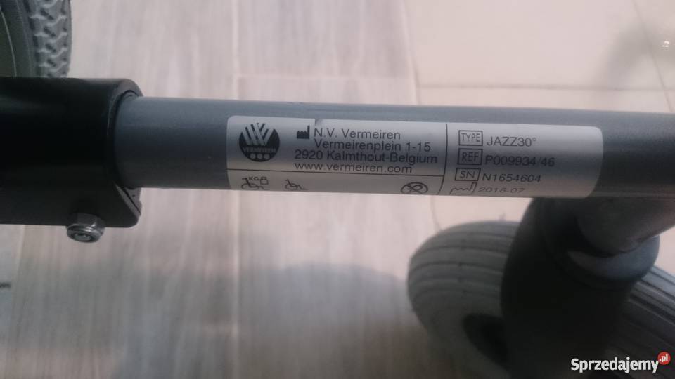 Wózek inwalidzki Vermeiren Jazz 30 prawie nowy Kielce sprzedam