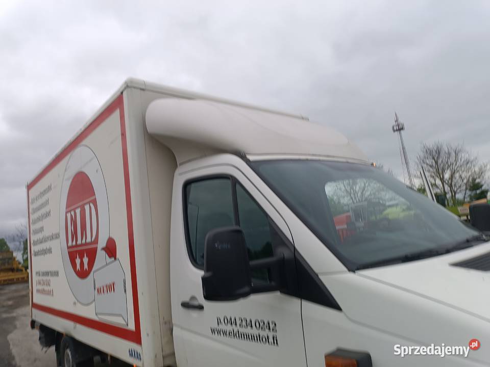 Kontener z windą paka zabudowa sprinter crafter Dragany