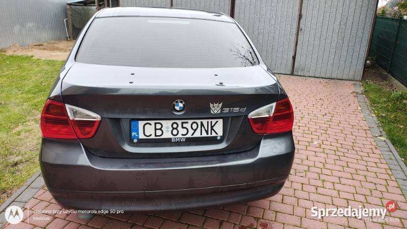 BMW seria 3 318 d 284000km kujawsko-pomorskie Chełmno