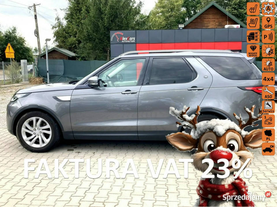 Land Rover Discovery Salon Polska Fv 23 V 2017 garażowany Konstancin-Jeziorna sprzedam