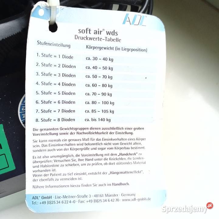 Materac przeciwodleżynowy Wałbrzych