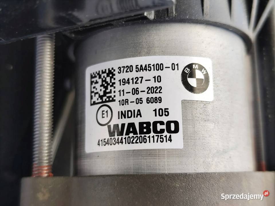 BMW iX I20 KOMPRESOR SPRĘŻARKA ZAWIESZENIA WABCO Pozostałe Przemęt