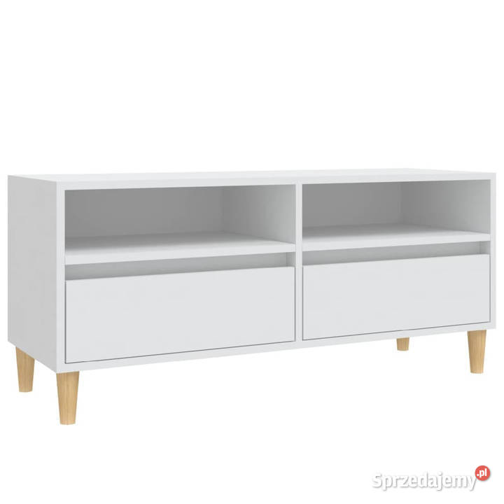 Szafka pod TV biała 100x345x445 materiał Warszawa sprzedam