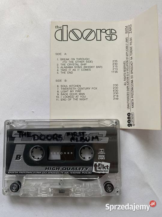 The DoorsFirst Albumkaseta MC sprzedam