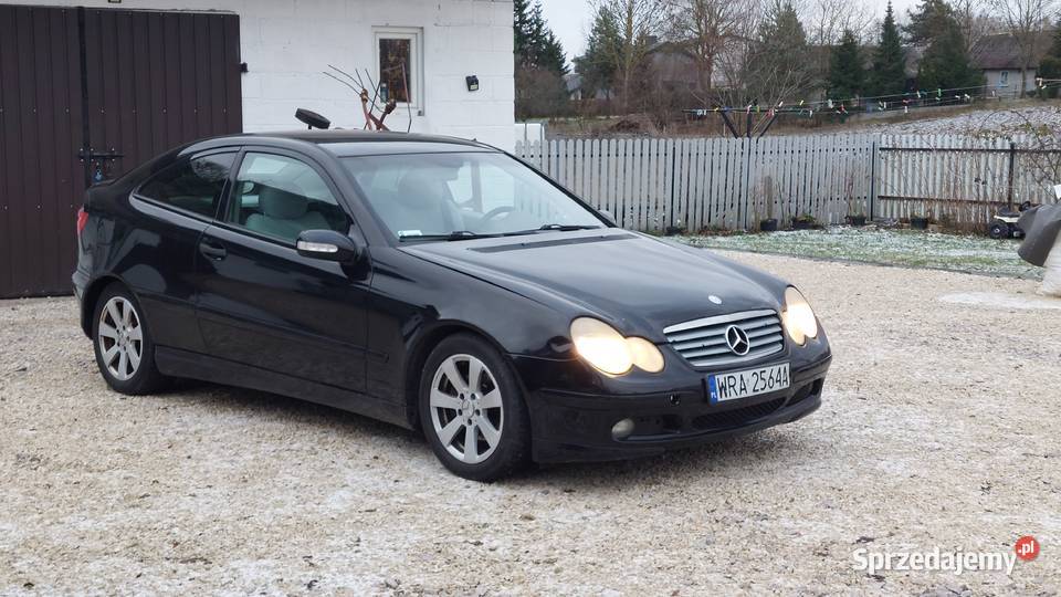 Mercedes C180 Sport Coupe 20 2002 kupiony w Polsce Skaryszew