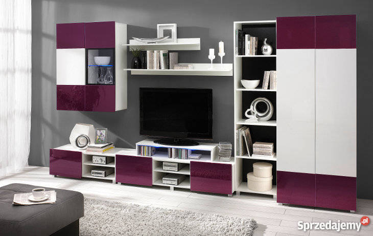 Zestaw mebli GORDIA Meble na wysoki połysk Poznań