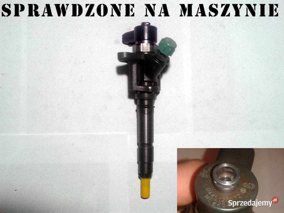 Wtryskiwacze Mistubishi 49D 0445120072 świętokrzyskie Suchedniów