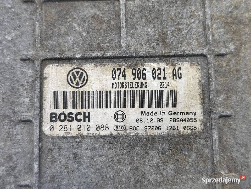 VW T4 Transporter LT 25TDI KOMPUTER STEROWNIK Przemęt