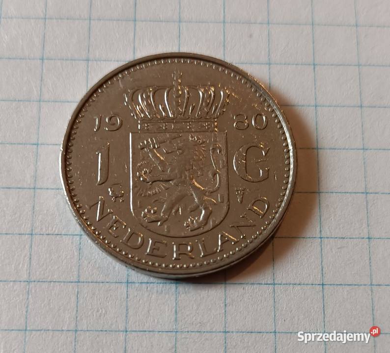 1 GULDEN 1980 HOLANDIA
